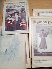 The ladies Home Journal Women’s 1800's & 16 Volumes ANTIQUE Victorian Magazine  picture