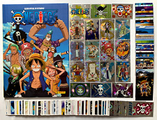 2020 ALBUM ONE PIECE Hard Cover + FULL SET 212/212 + CARDS 50/50 MEXICO Edition picture