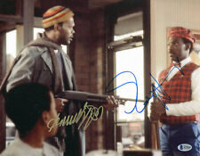 EDDIE MURPHY SAMUEL L JACKSON COMING TO AMERICA SIGNED 11X14 PHOTO BECKETT BAS 2 picture