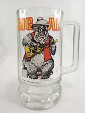 Vintage Walt Disney Country Bear Jamboree Big AL Beer Glass Mug 6” Stein Handle picture