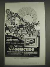 1985 Nespera Viterra Gelscape Ad - Faster Establishment picture