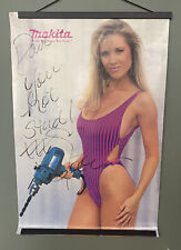 1980’s Miss Makita LeeAnne Locken Tool Poster Signed to DAVE The Real Housewives picture