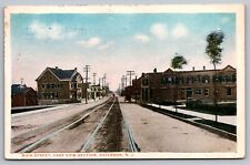 Main Street Lake View Section Paterson New Jersey-Antique Postcard c 1915 (Rare) picture