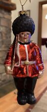 Vintage Peschka Glass Christmas Ornament  Palace Guard Soldier picture