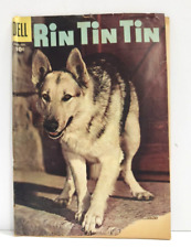 VINTAGE RIN TIN TIN COMIC BOOK 1957 BY DELL COMICS JAN-FEB EDITION #17 picture