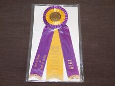 AMERICAN KENNEL CLUB 1979 WHITE PLAINS NY SAW MILL RIVER CLUB DOG RIBBON AWARD picture