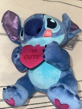 NEW 2024 Lilo & Stitch Stitch Valentine's Day Heart Ur Cute Candy Plush NWT picture