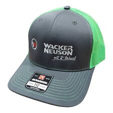 Wacker  Richardson Green Trucker Hat Sticker Oilfield Union Construction  P283 picture