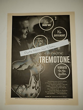 Epiphone Tremotone Vibrato for the Guitar early 60s 8x11 Magazine Ad picture