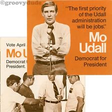 1976 Mo Udall Democrat for President April 27 PA Primary Jobs Campaign Brochure picture
