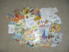 Big Lot Vintage Comic Cartoon Postcards ALL BUT 4 UNUSED  73 Total picture