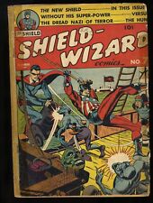 Shield-Wizard Comics #7 Fair 1.0 See Description (Qualified) Archie 1942 picture
