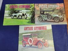 3 Vintage Antique Automobile Club America Magazine Books - 1972 & 1973 picture