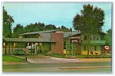 c1960's Homestead Motel Entrance Exterior Denver Colorado CO Vintage Postcard picture