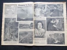 1954 MAY 11 NY DAILY NEWS NEWSPAPER - NY STATE THRUWAY IS SUPER - NP 2514 picture