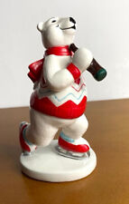 1995 Coca Cola Ceramic Polar Bear Figurine 