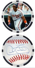 Cecil Fielder - DETROIT TIGERS - POKER CHIP ***SIGNED*** picture