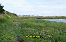 Photo 12x8 Path by Wrea Brook Looking towards Warton and there is a glimps c2010 picture