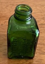 Antique Green Glass Bottle ANTROL ANT KILLER Los Angeles Bug Killer Bottle 1910 picture