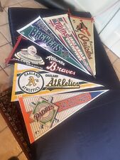 mlb pennant lot vintage picture
