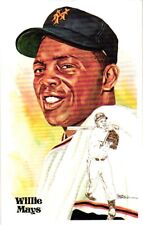 Willie Mays 1980 Perez-Steele Baseball Hall of Fame Limited Edition Postcard picture
