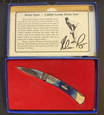 Case XX Nolan Ryan 5000 Strikeouts Commemorative Knife Limited Edition of 5000 picture