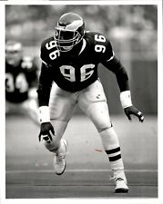 LG929 1987 Original Ron Vesely Photo CLYDE SIMMONS Philadelphia Eagles Football picture
