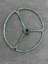 Vintage Green Oxidized Metal Possibly Nautical Wheel / Mounting Mechanism picture