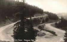 Switchback Western Side Berthoud Pass Colorado CO RPPC Real Photo Sanborn P20 picture