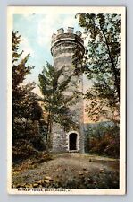 Brattleboro VT-Vermont, Retreat Tower, Antique, Vintage c1917 Souvenir Postcard picture