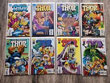 THE MIGHTY THOR 1990's Vintage Comic Lot Marvel Comics 8 Books #481-488 Boarded picture