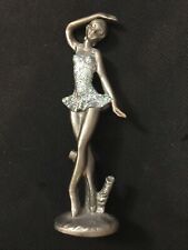 Vintage Ballet Dancer Ballerina Pewter Figurine 6.5