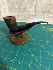 W.O. Larsen Tobacco Pipe Smooth And Rusticated Finish Great Condition  picture
