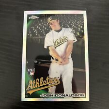 2010 Topps Chrome #191 Refractor Josh Donaldson Rookie Card RC NM-MT Baseball As picture