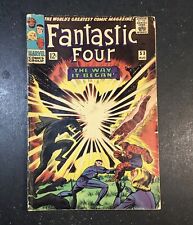Fantastic Four #53 2nd Appearance Black Panther 1st Klaw Marvel 1966 picture