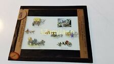GZH Glass Magic Lantern Slide Photo OLD CARRIAGES picture