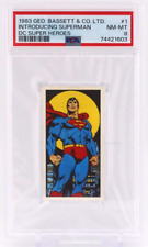 1983 Geo. Bassett & Co. Inc. DC Superheroes SUPERMAN #1 PSA 8 picture