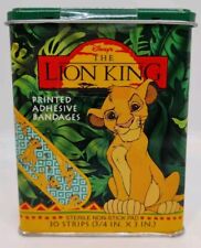 Vintage Disney The Lion King Collectible Band Aids Tin  picture