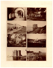 France, Cannes Vintage Print, Albumin Print 30x23.5 Circa 1880 <div  picture