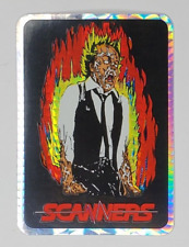 Vintage Horror Vending Machine Sticker Movie  SCANNERS  Prism picture