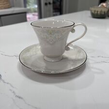 Pickard Heirloom Cup & Saucer 519082 Floral China Made in USA picture