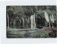 Postcard Mossbrae Falls Shasta Springs California USA North America picture