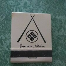 Vintage Matchbook J11 Collectible Ephemera Colorado springs Japanese Denver picture