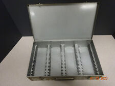 Vintage Metal Brumberger Slide Storage Case for 100, 2.75