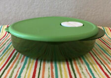 Tupperware Rock N Serve Container Bowl Microwave Safe 3 1/4 Cups Green New picture