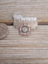 Vintage Veterans of Foreign Wars Bull Dogs Pin picture