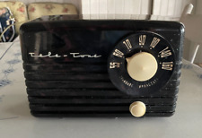 Tele-Tone Radio 1948 model 165 Early Vintage AC/DC vacuum tube picture