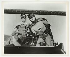 Batman TV Show 1966 Original Press Photo 8x10 Adam West, DC Robin Burt Ward ABC picture