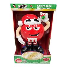 Vintage M&M's Candy Dispenser Limited Edition Christmas Collectible 2015 w/ Box picture