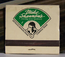 Vintage Matchbook Z2 St Louis Missouri Mike Shannon's Restaurant Baseball 7th picture